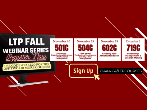 LTP Fall Webinar Series