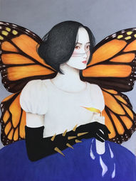 LEE Sunkyung_Dark angel_conte on paper_76x56cm_2022.jpg