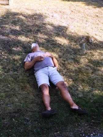 man down