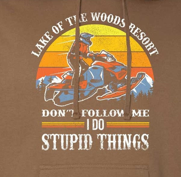 Thumbnail: Hoody Don't Follow Me Snowmobile
