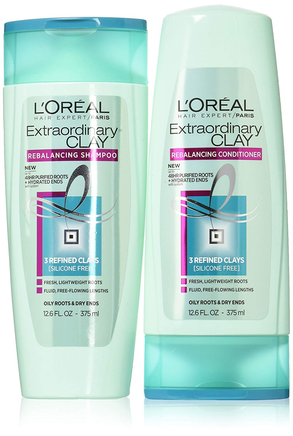 Pack ELVIVE Champu y Acondicionador Extraordinary Clay