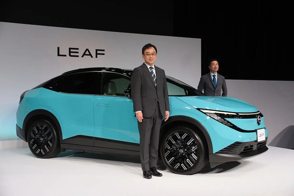 Nissan เดินหน้าแผน EV เปิดจอง LEAF B7 ในญี่ปุ่นอย่างเป็นทางการ ก่อนเปิดตัว LEAF B5 รุ่นใหม่แบต 55 kWh ราคาประมาณ 1.08 ล้านบาท ในเดือนกุมภาพันธ์ 2026 ตั้งเป้าสู้ศึก BYD และ Hyundai ในตลาดรถไฟฟ้าราคาประหยัด