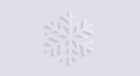 White Snowflake Design