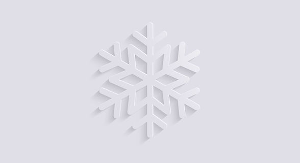 grau Schneeflocke