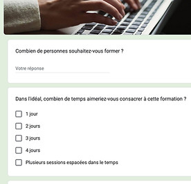 formulaire pour formuler souhaits spécifiques