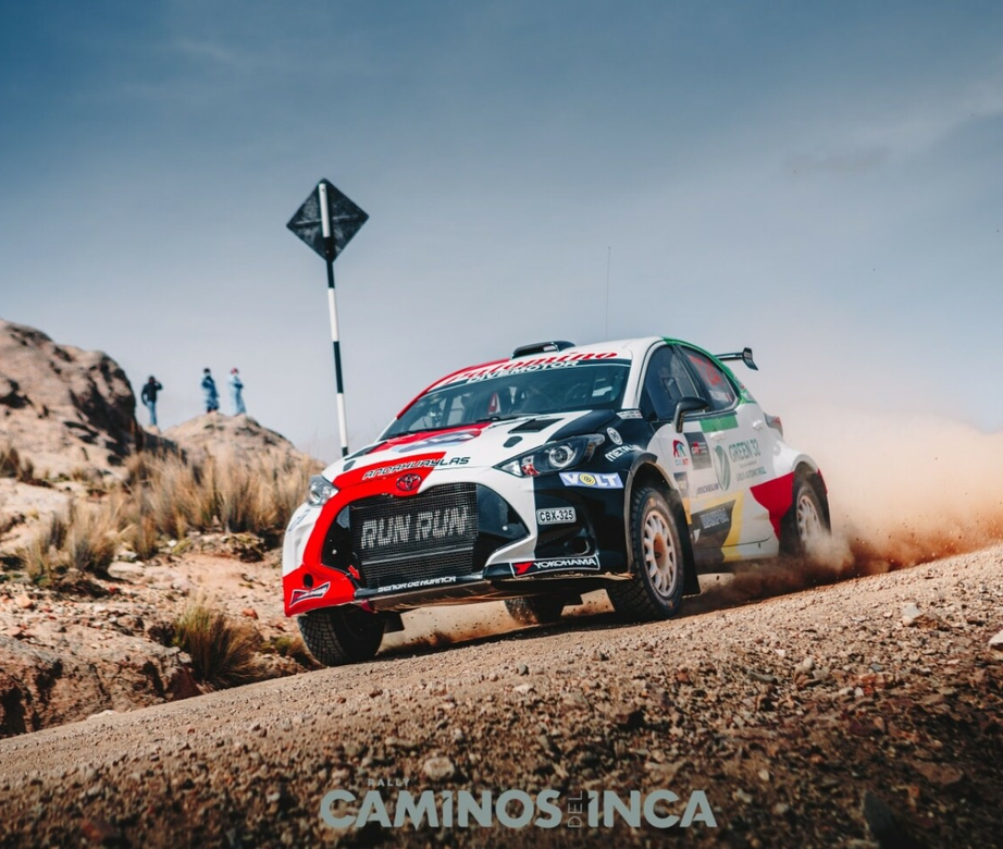 Ronmel Palomino es ganador del rally Caminos del Inca 2022