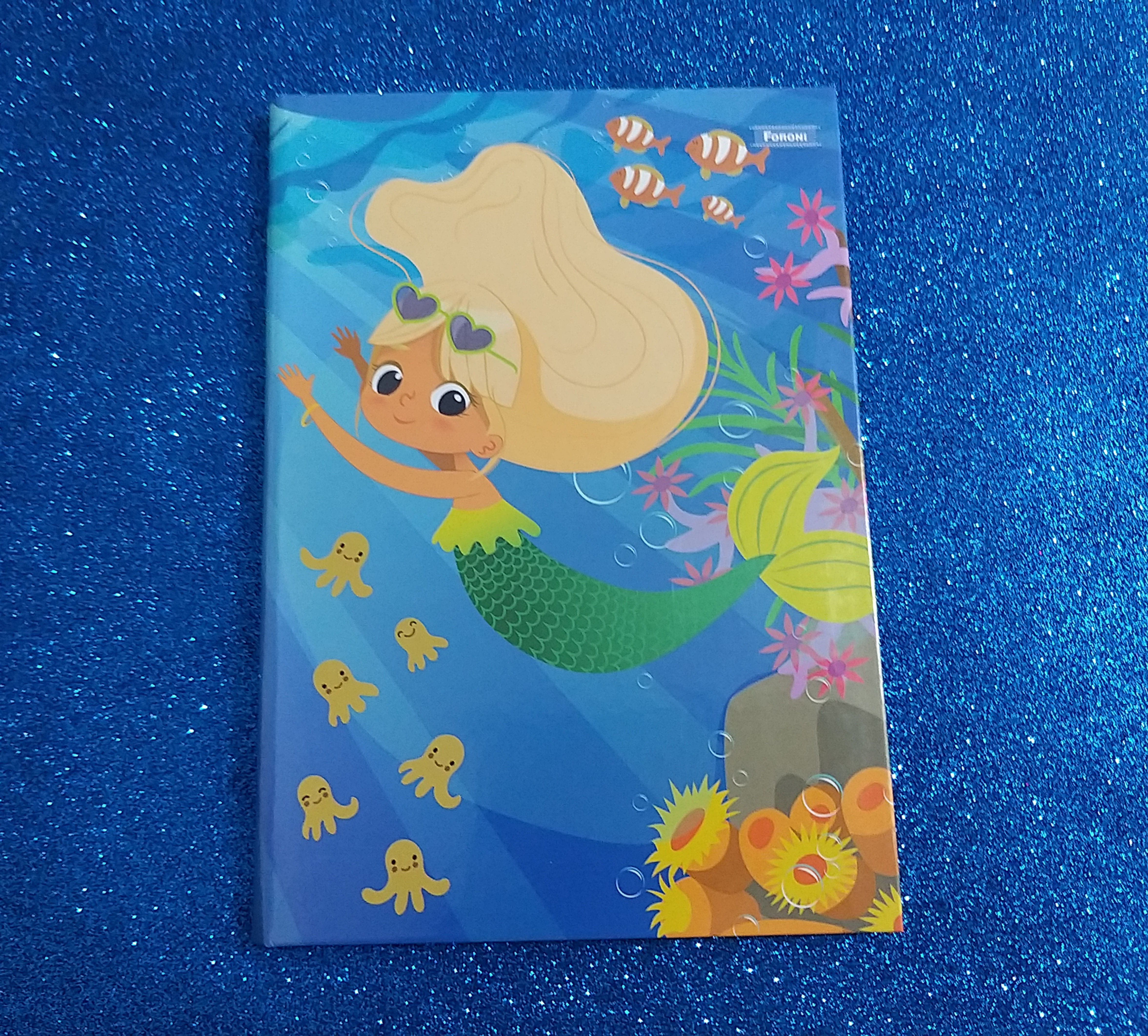 Caderno Brochura 1/4 Sereia Loira Foroni