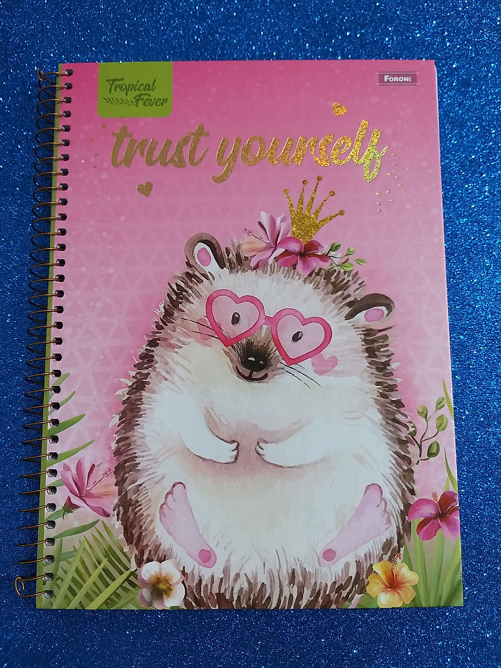 Caderno Espiral Univ. Tropical Fever PORCO ESPINHO Foroni