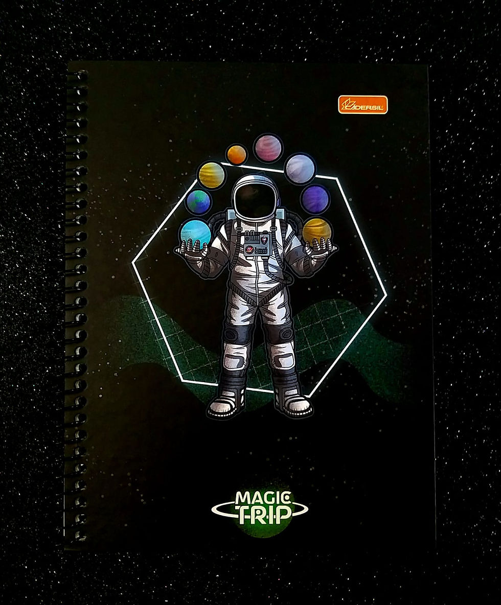 Caderno MAGIC TRIP 1 matéria