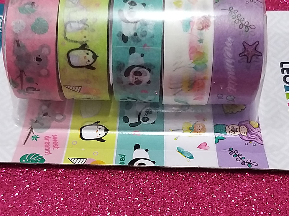 Conjunto Washi Tape Fantasy 15mm x 5m