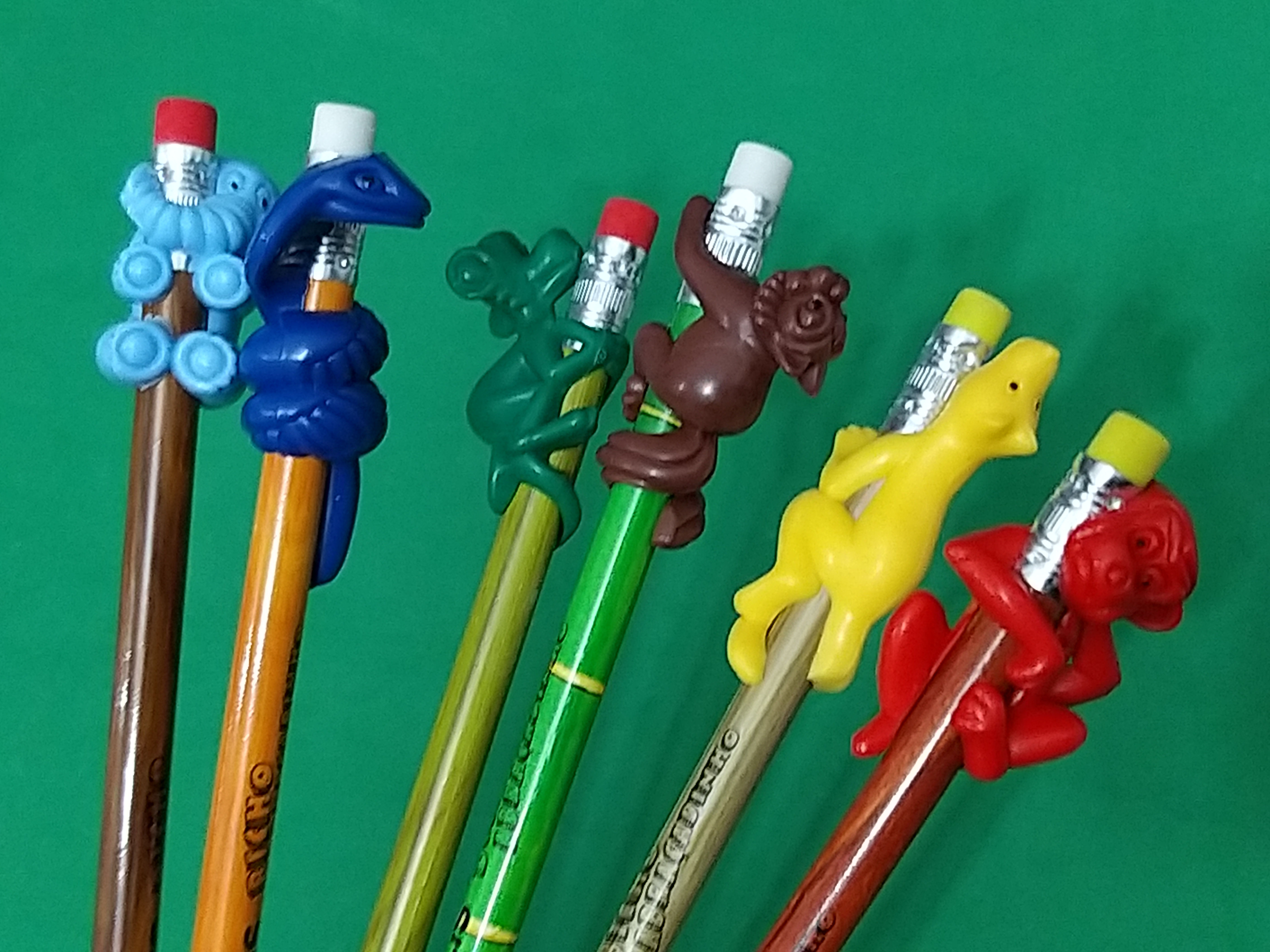 Lápis Fantasia Cis animais agarradinhos