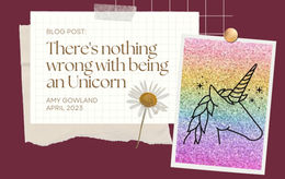 There is nothing wrong with being a unicorn...