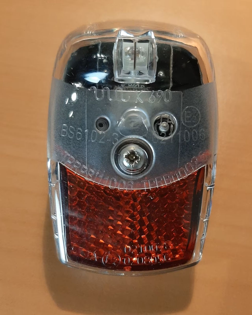 Miniaturbild: Led Rücklicht Spanninga Pixeo XE mit E Prüfzeichen