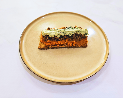 Lamb Mince & Sweet Potato Mash on a Homemade Cracker.png