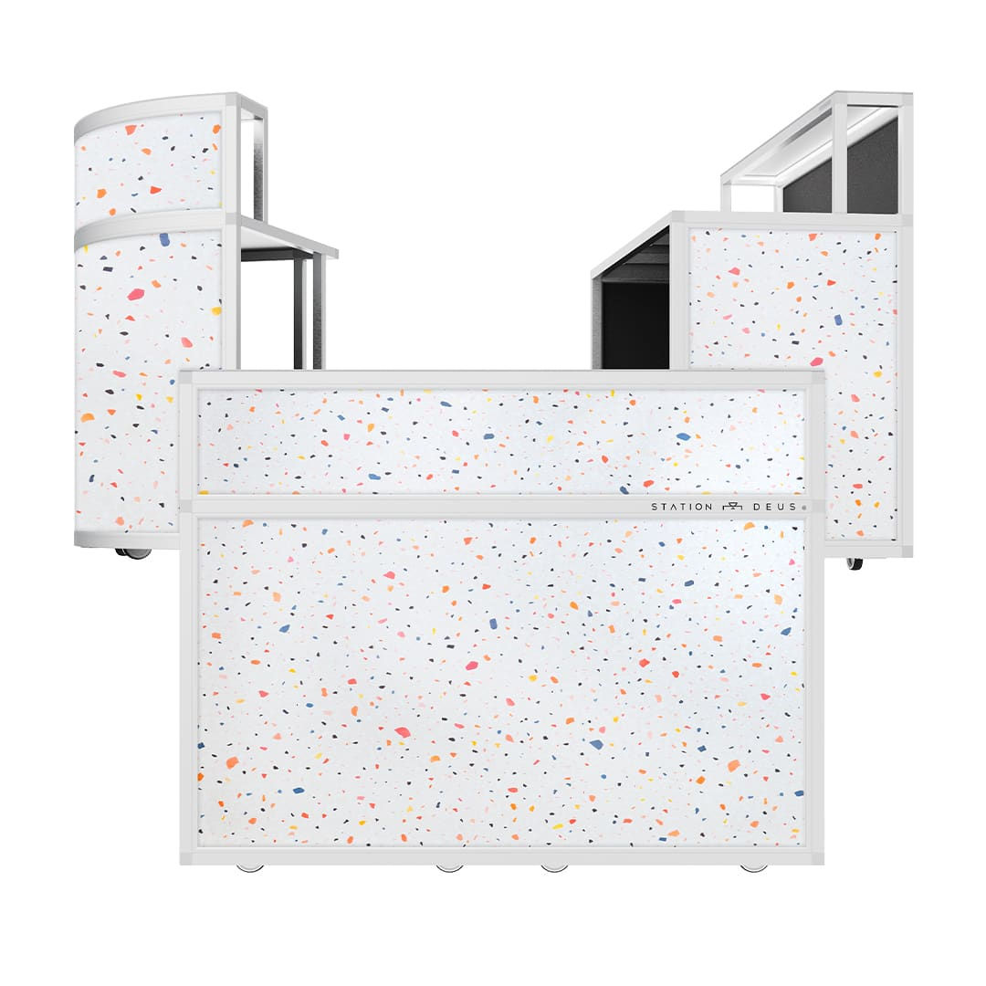 Pannelli con rivestimento texturizzato - Marmo Multicolore