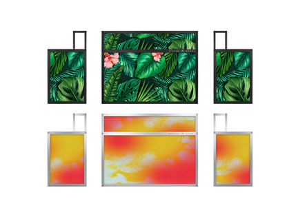 mobile bar station - 150 - custom graphic print ideas for PST panels - cocktail mobile bar