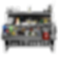 Vielseitige Cocktail-Station, Veranstaltungen, Partys und Catering 150cm elegant und professionell. Wasserpumpenset zur Nutzung des Wasserhahns auch im Freien und im Freien
