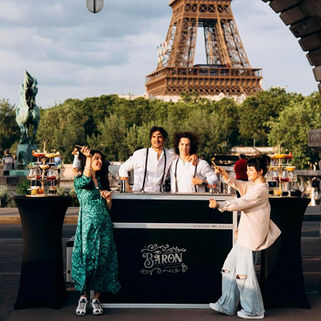 workstation bar 150 mobile cocktail bar personalizzata con logo ideale per catering