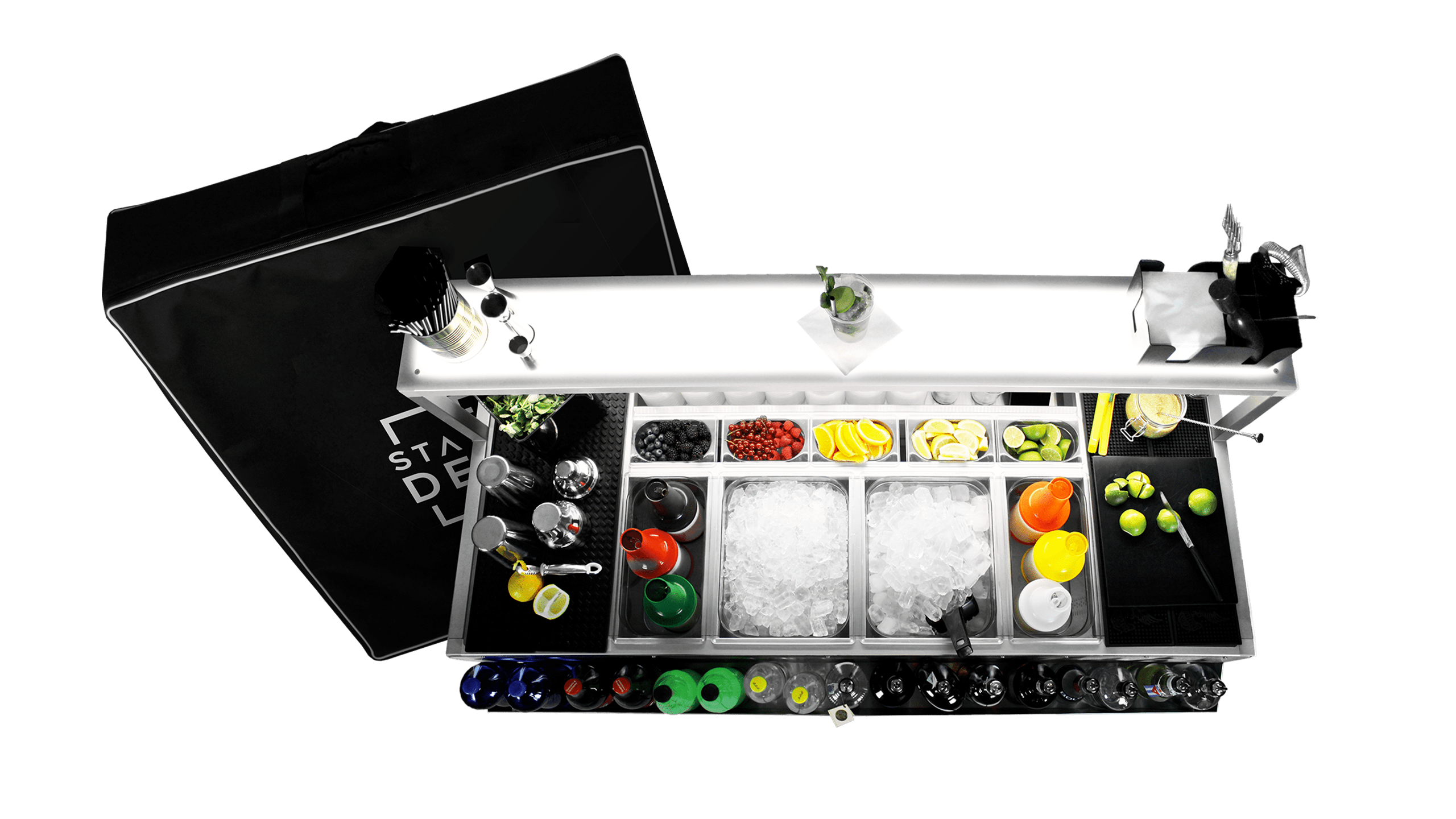 Deus 15 Catering Bar Station Deus Transportable Bartender Station