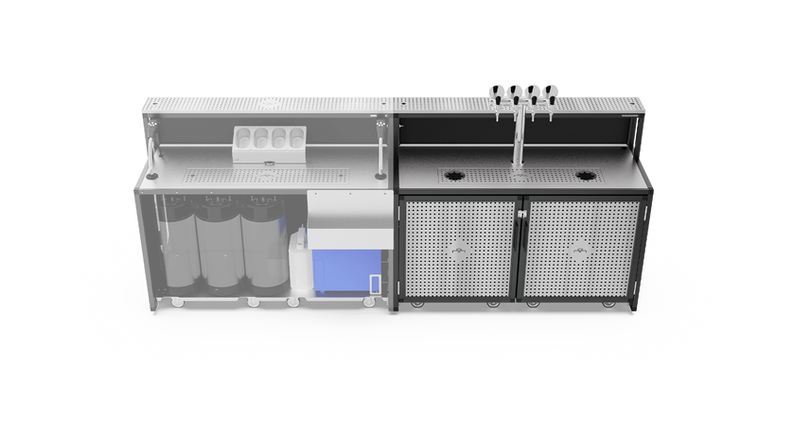 drink mobile bar - drink station - Station per la birra