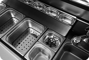 Bar Alluminio e Acciaio Inox? Station Deus utilizza entrambi