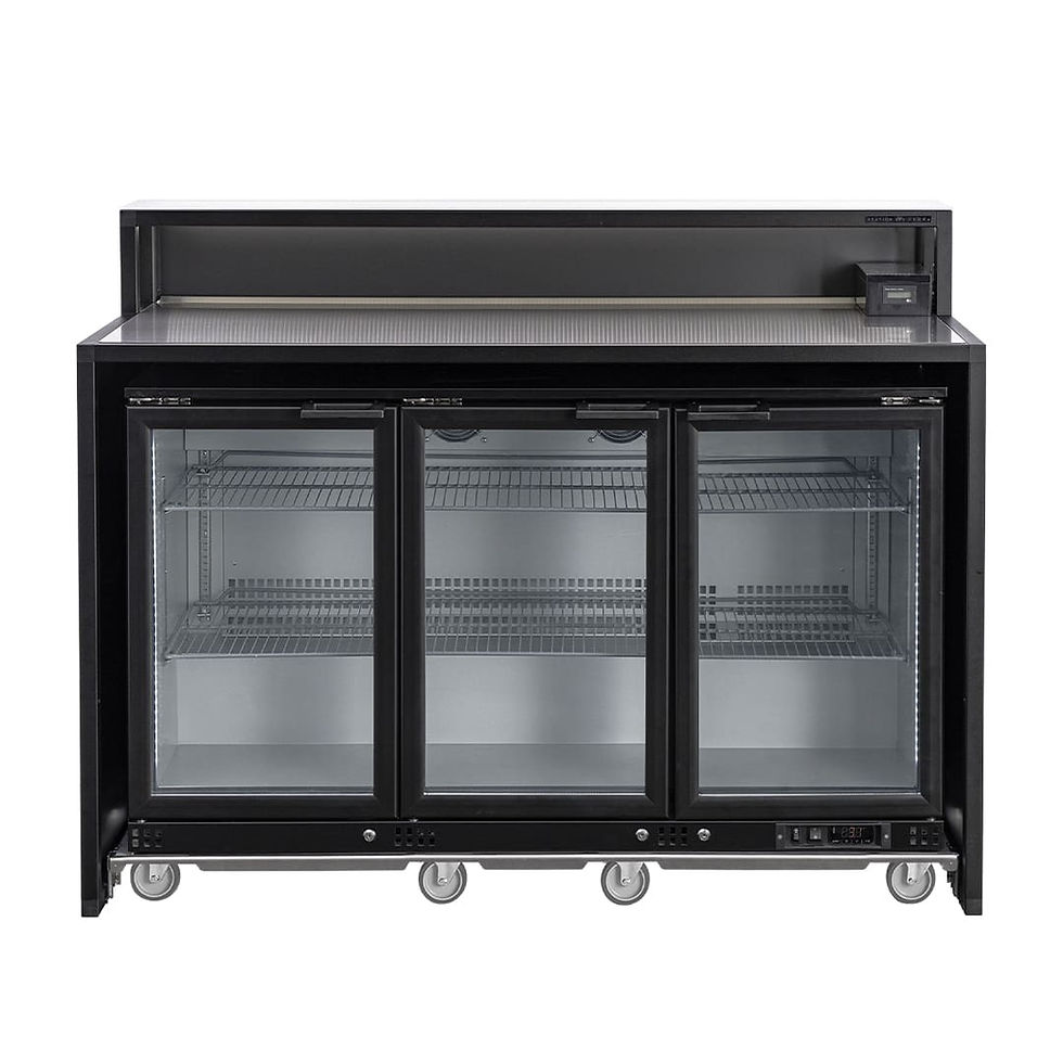 Thumbnail: 3-door refrigerator for bars for Back Bar