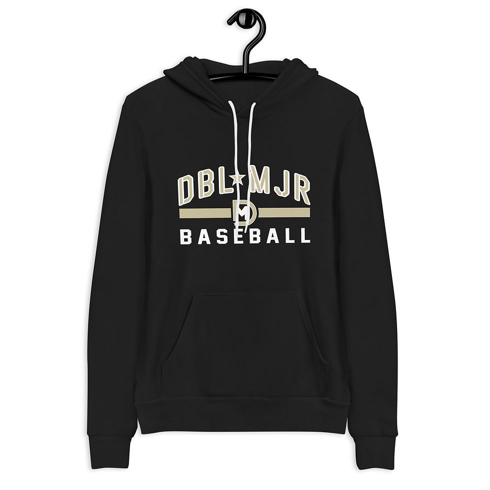 Thumbnail: DBL MJR "Classic" Baseball Hooded Sweatshirt (Premium)