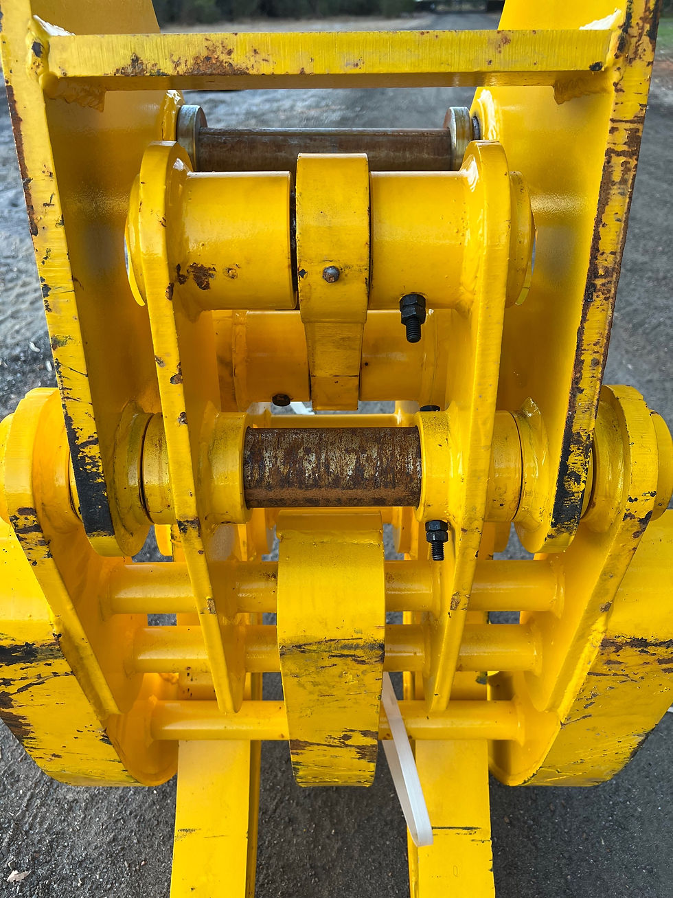 Thumbnail: 2023 unused 8-20t excavator 65mm pin  5 finger Mechanical grapple
