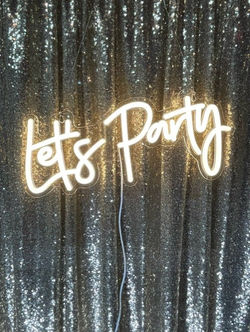 Lets Party Sign