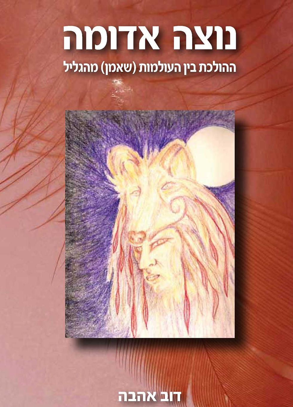 the cover of the book "red feather - the shaman from the galilie"