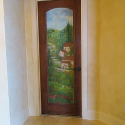 Door mural