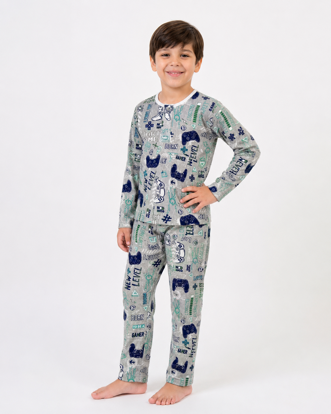 Pijama Moletinho Gamer