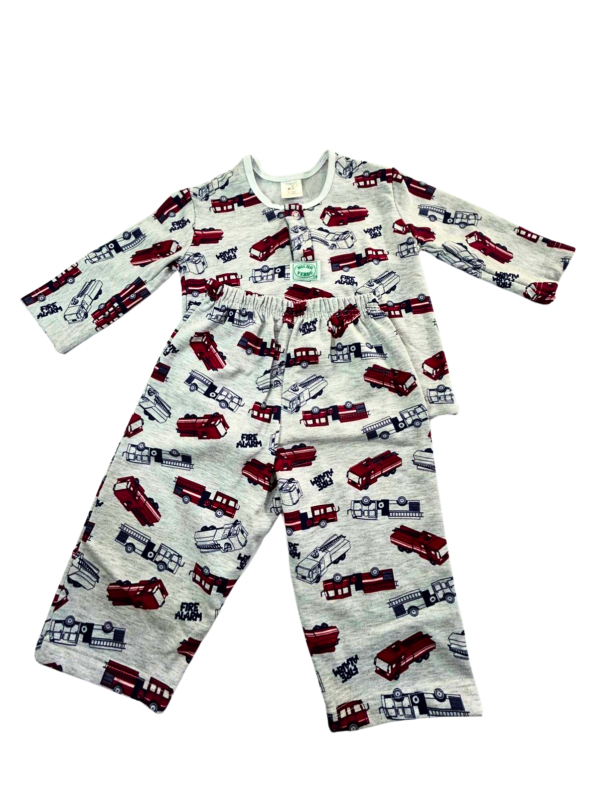 Pijama Moletinho Bombeirinhos