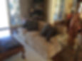 custom beige sofa slipcover