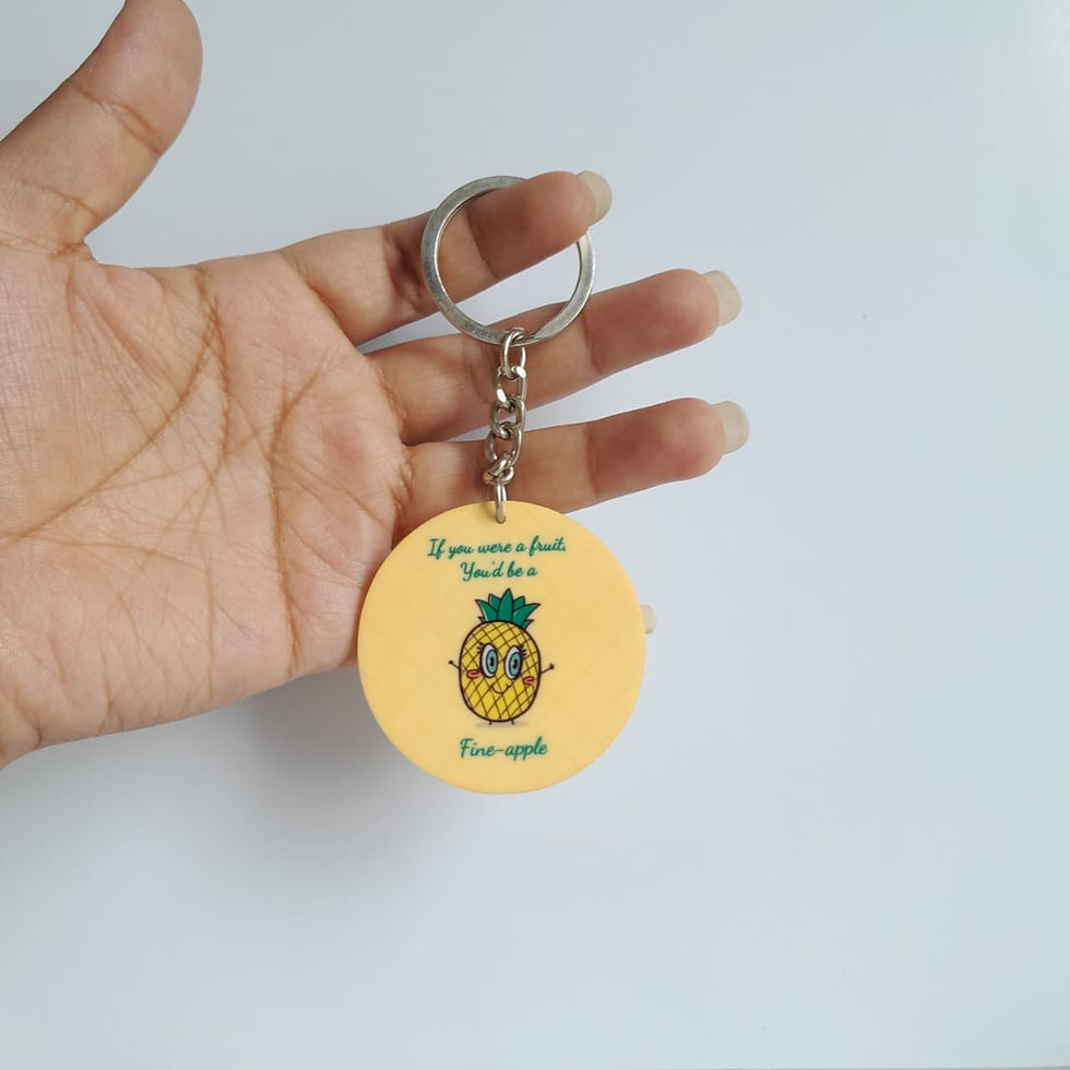 Thumbnail: Fruit Puns | Acrylic Keychain