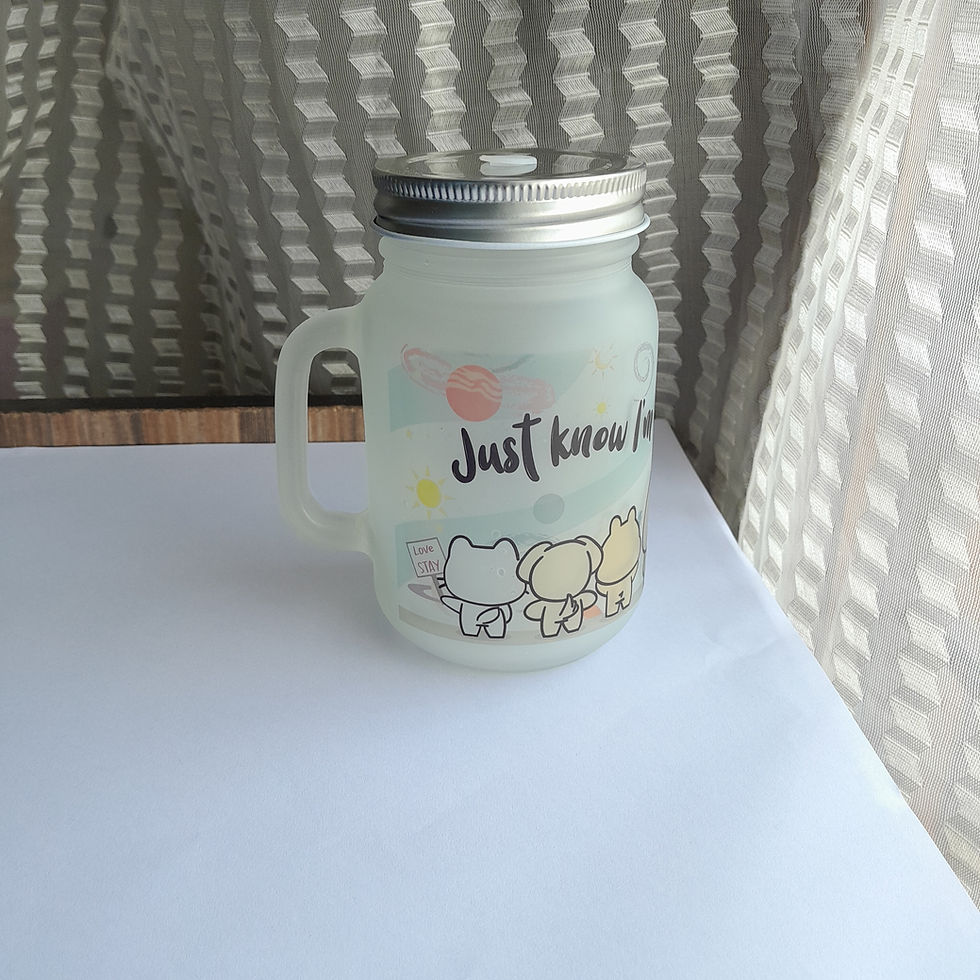 Stray Kids SKZOO | Youtiful Glass Mason Jar