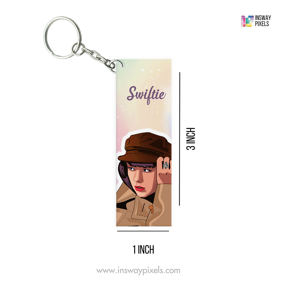 Thumbnail: Taylor Swift 'Swiftie' Lover Album Theme Acrylic Keychain