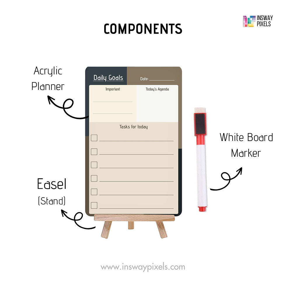 Thumbnail: Aesthetic Neutral Task Planner and Habit Tracker