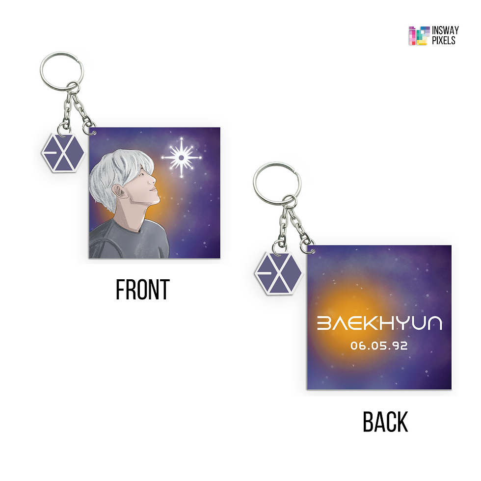 Thumbnail: Baekhyun - EXO Keychain