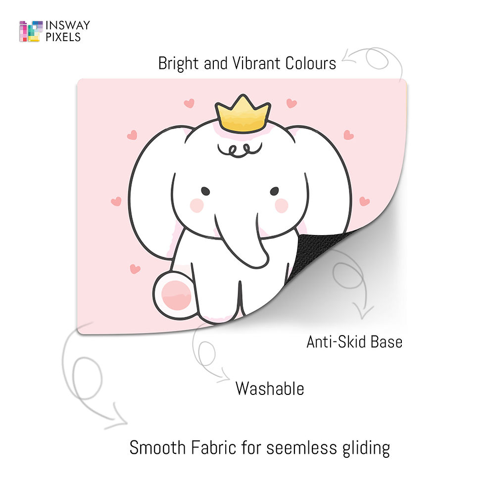 Thumbnail: Cute Baby Elle | Anti Skid Mousepad