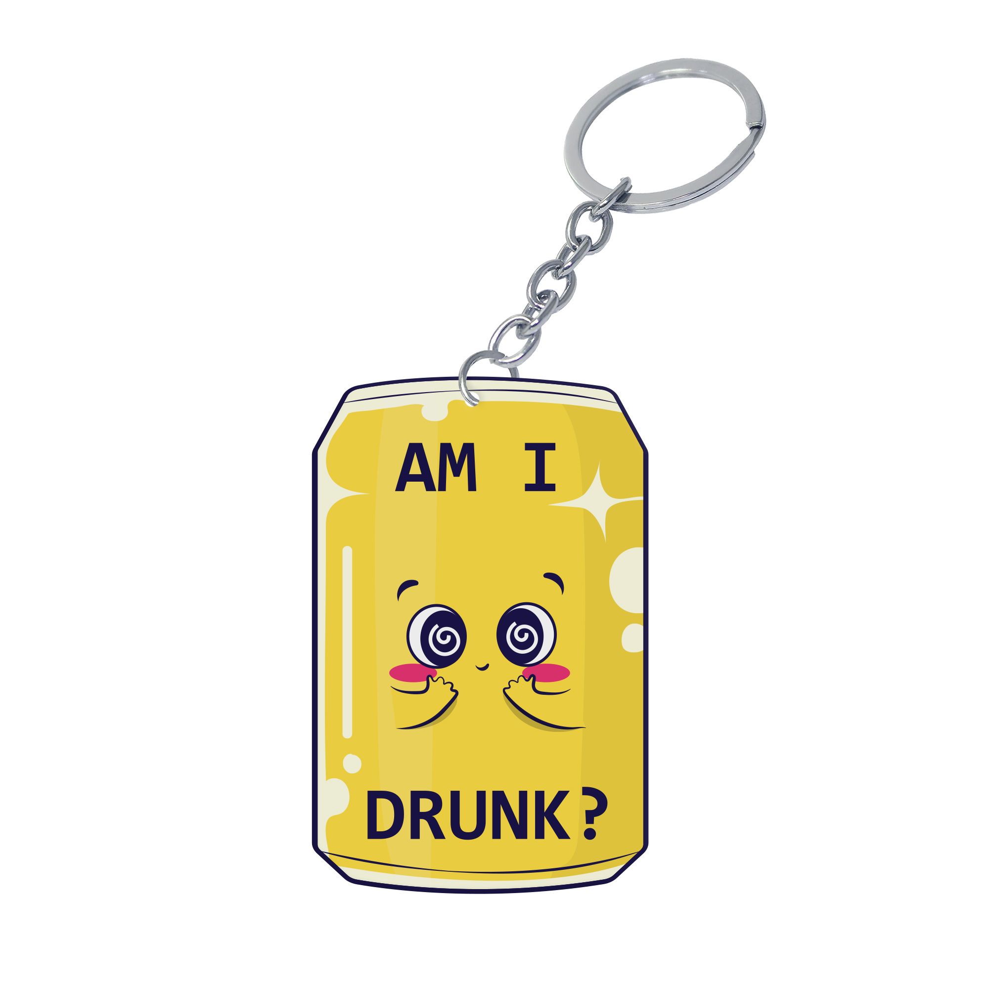 Cute | Can | Am I Drunk? | Acrylic Keychain