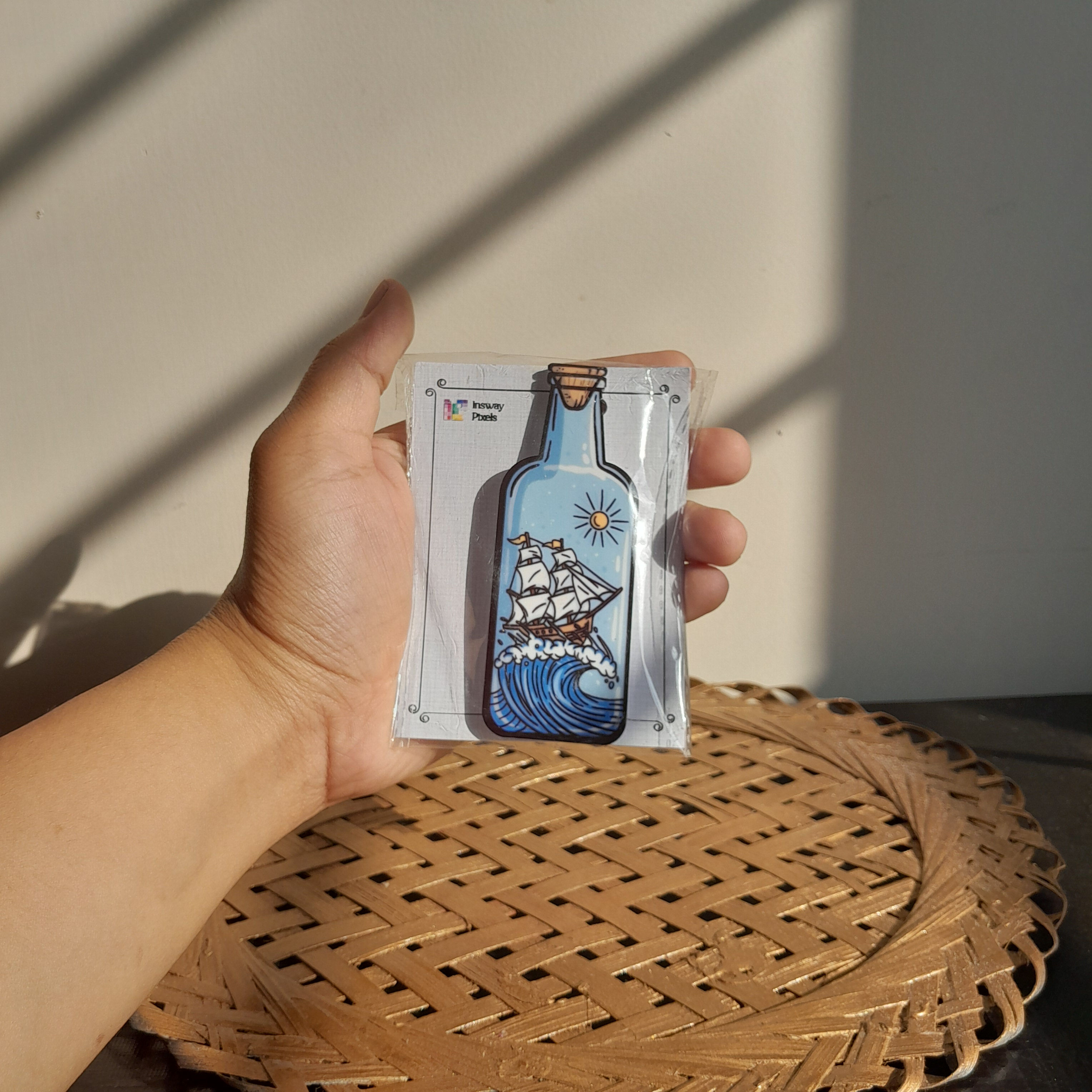 Ship in the Bottle | Fridge Magnets