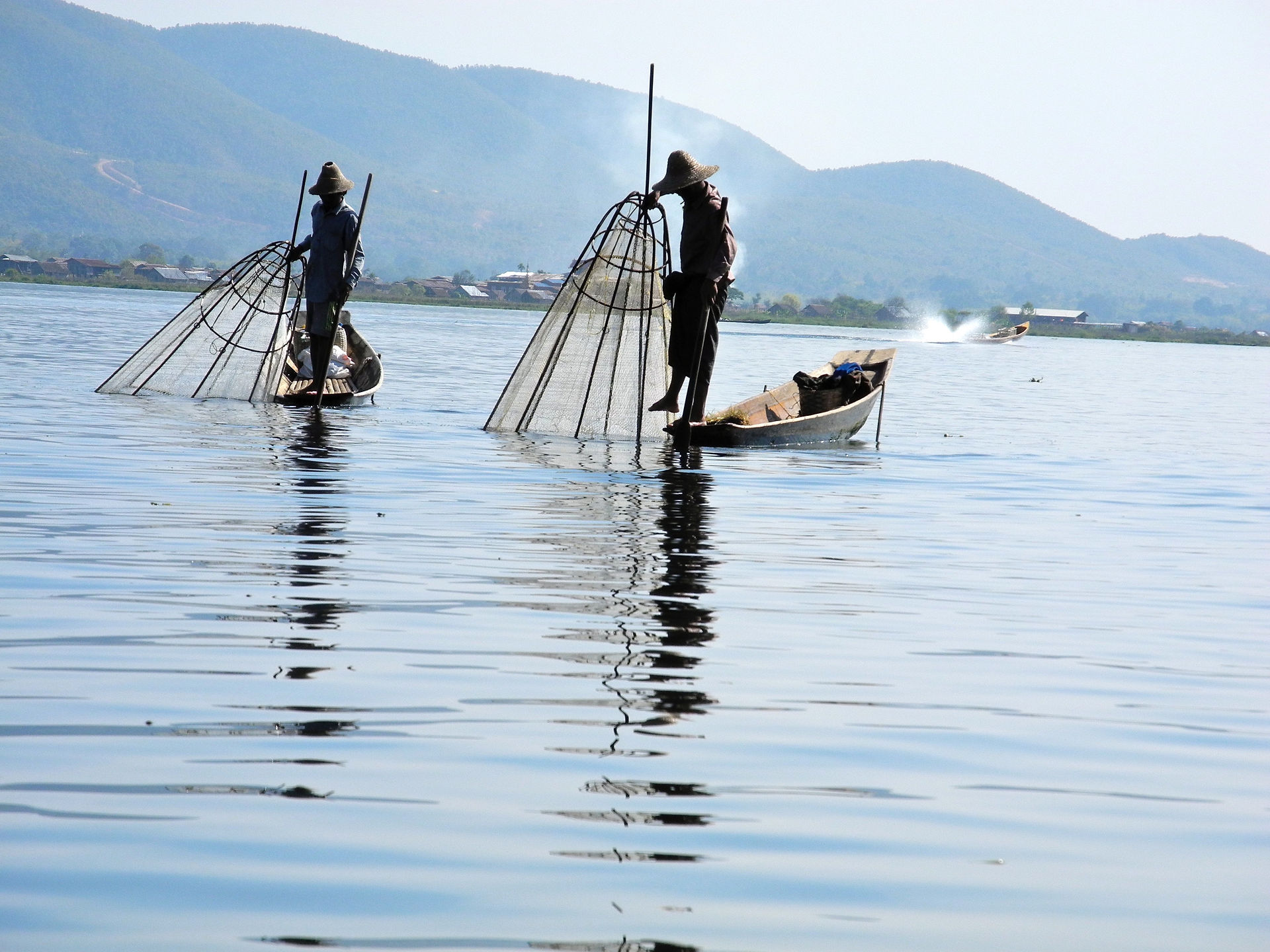 Lake Inle fishers