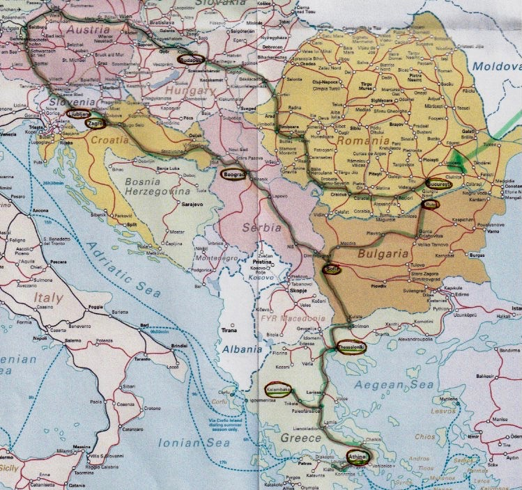 BALKANISED - 3: Serbia to Bulgaria to Greece 10 - 27 January 2020