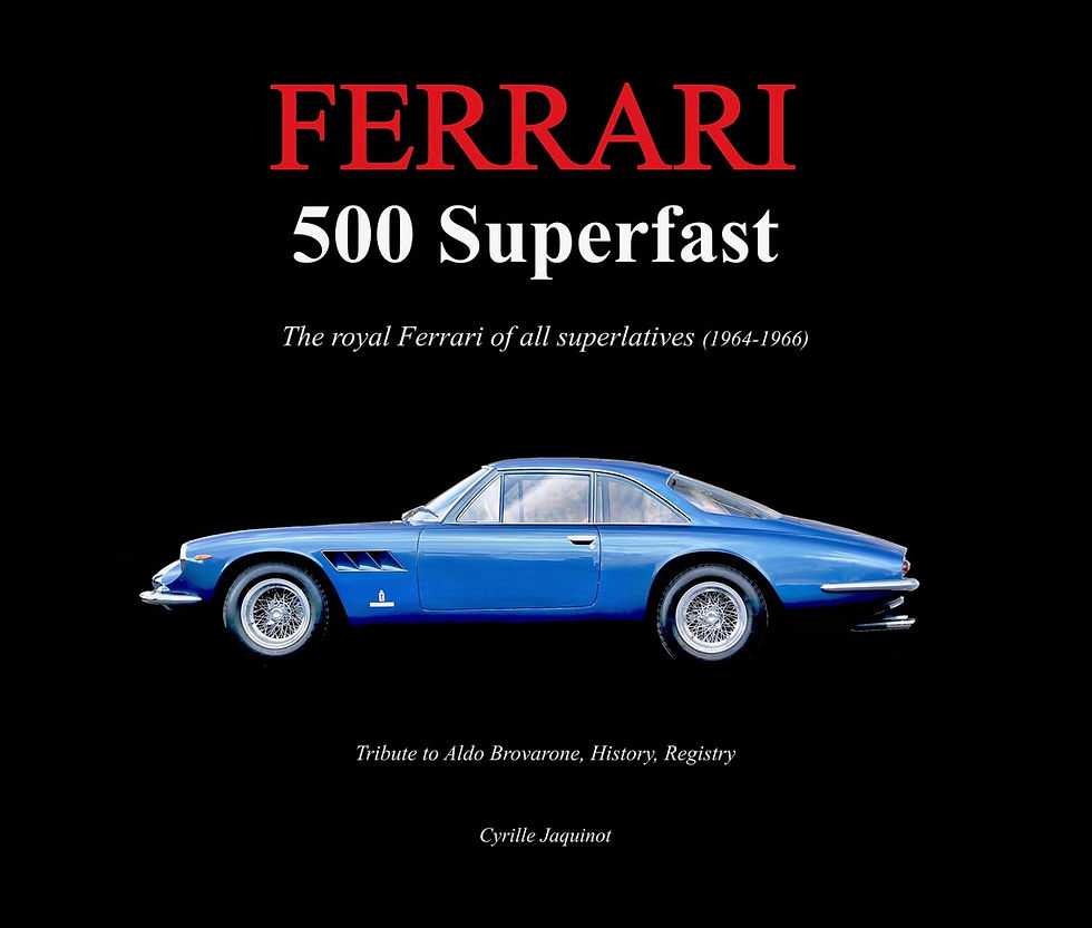 Press Release: Ferrari 500 Superfast - The royal Ferrari of all superlatives (1964-1966)