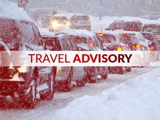 Marshall County under Travel Advisory due to Winter Weather