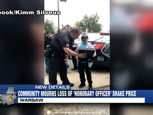 Warsaw Community Mourning Death of 16-year-old Drake Price