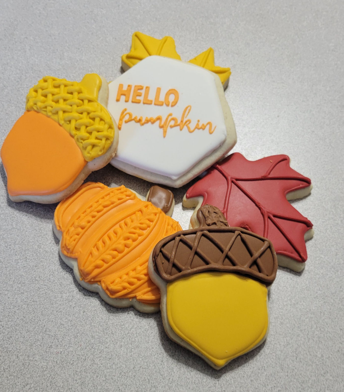 Monthly Sugar Cookies - Set of 4
