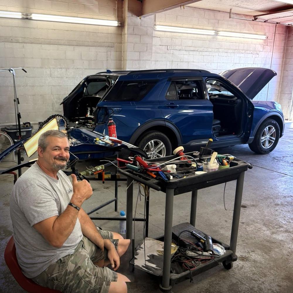 Paintless dent repair