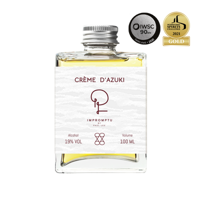 IMPROMPTU x WAT 大人味的紅豆奶油捲雞尾酒|CRÈME D' AZUKI|19% VOL|威士忌 / 泥煤 / 紅豆 / 牛奶澄清 Whisky, Peat, Red Bean, Milk Wash|由紅豆點出前段風味,中段則潛藏泥煤滋味,並逐漸湧上煙燻、烏梅與巧克力;透過牛奶澄清賦予滑順口感,獨特大人系甜點韻味,記憶滿分。
